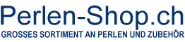 Perlen-Shop.ch für Halbedelsteine, Glasperlen, Metallperlen, Preciosa & Swarovski-Logo