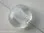 Silver Foil Flat Round, crystal, ±20mm, 1 pc.